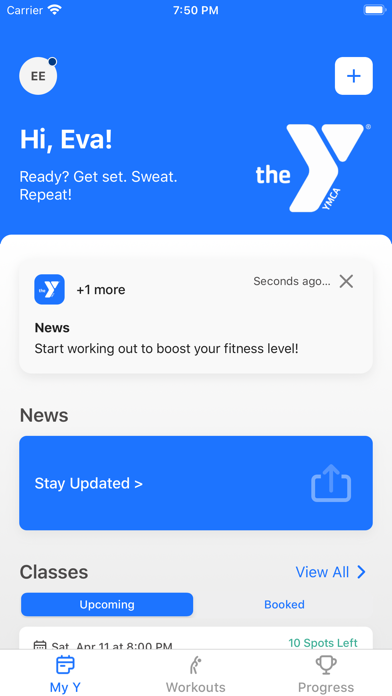 YMCA of Frederick County. Screenshot