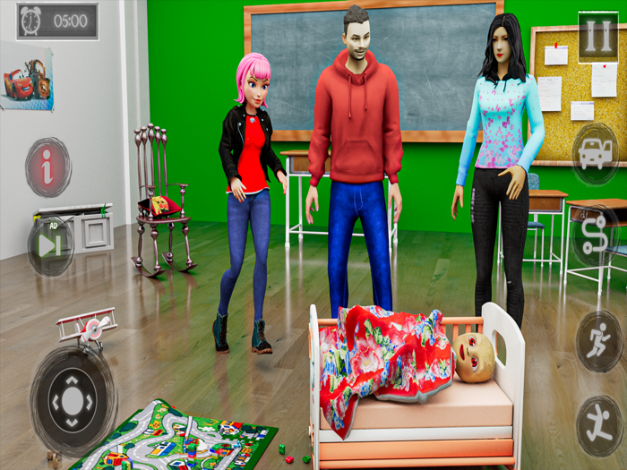 Scary Baby Babysitter Escape