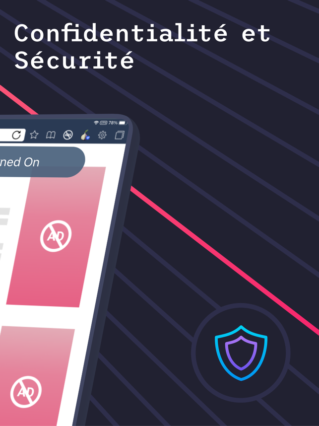 ‎VPN + TOR Browser and AdBlock Capture d'écran