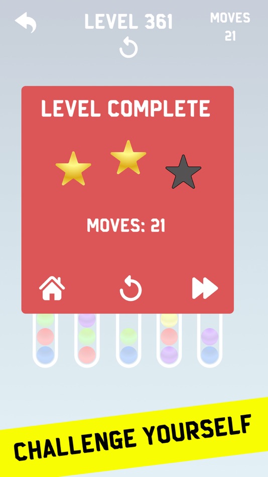 #4. Ball Sort - Brain Workout Game (iOS) Ved: Jadeja Falguni