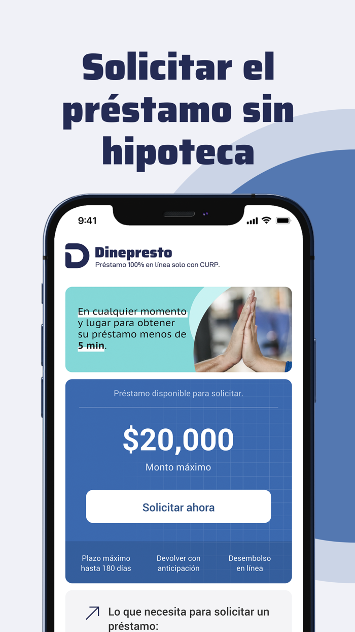 Dinepresto-Préstamo y crédito