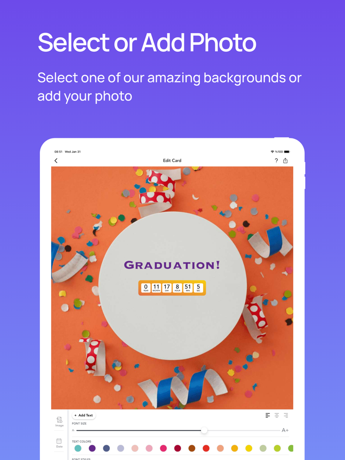 Countdown Widget Timer Counter