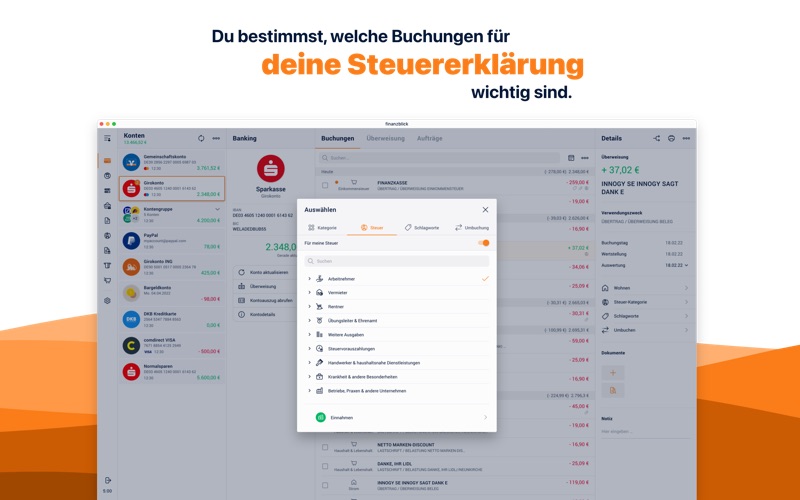 Screenshot #3 pour finanzblick Online-Banking
