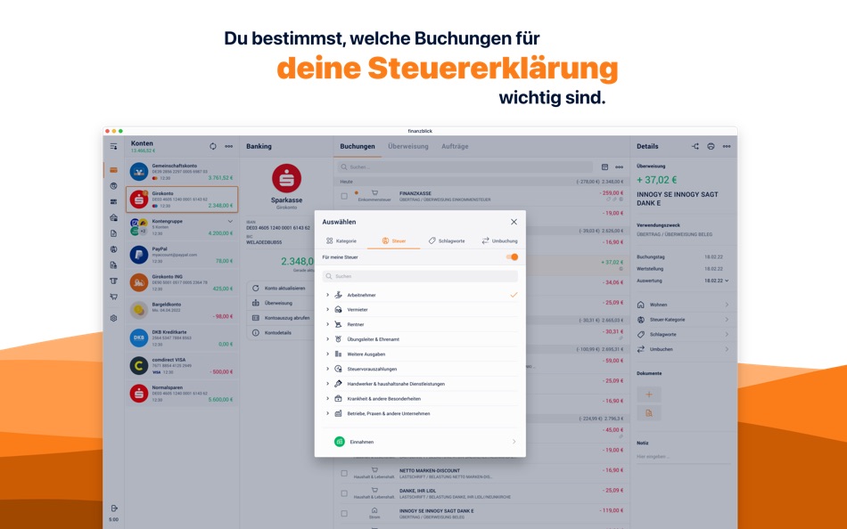 #3. finanzblick Online-Banking (macOS) Podle: Buhl Data Service GmbH