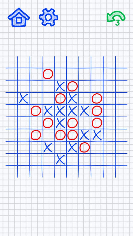#2. Tic Tac Toe 10x10 Multiplayer (iOS) 来自: Alexander Maslennikov