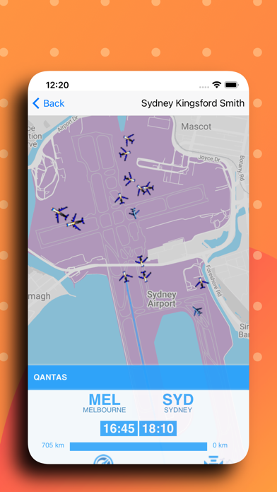 Air Track AU - Live Flight Map Screenshot