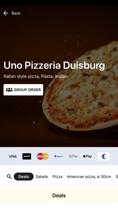 Uno Pizzeria Duisburg Screenshot
