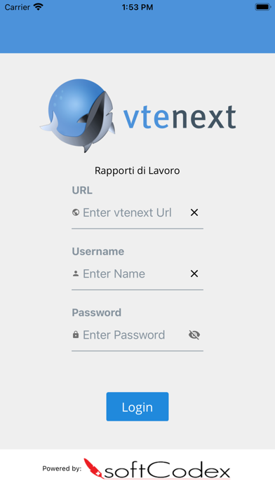 Rapporti di Lavoro - vtenext Screenshot