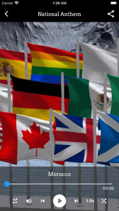 World National Anthem Screenshot