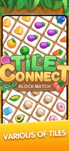 Tile Connect Puzzle Game screenshot #1 for iPhone