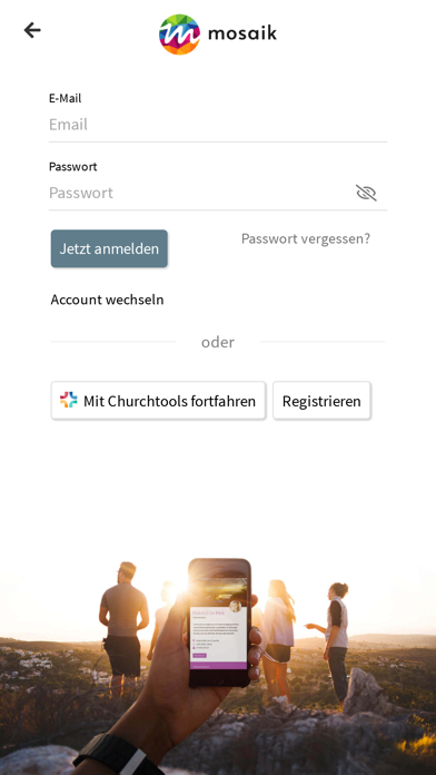 mosaik.church Screenshot
