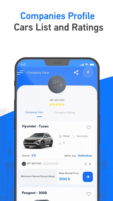 Kira - Rent a Car Screenshot