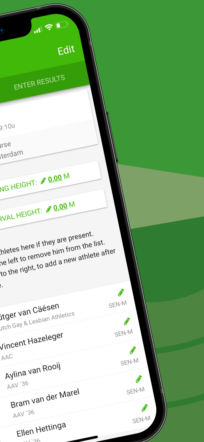 Athletics.app Jury-app