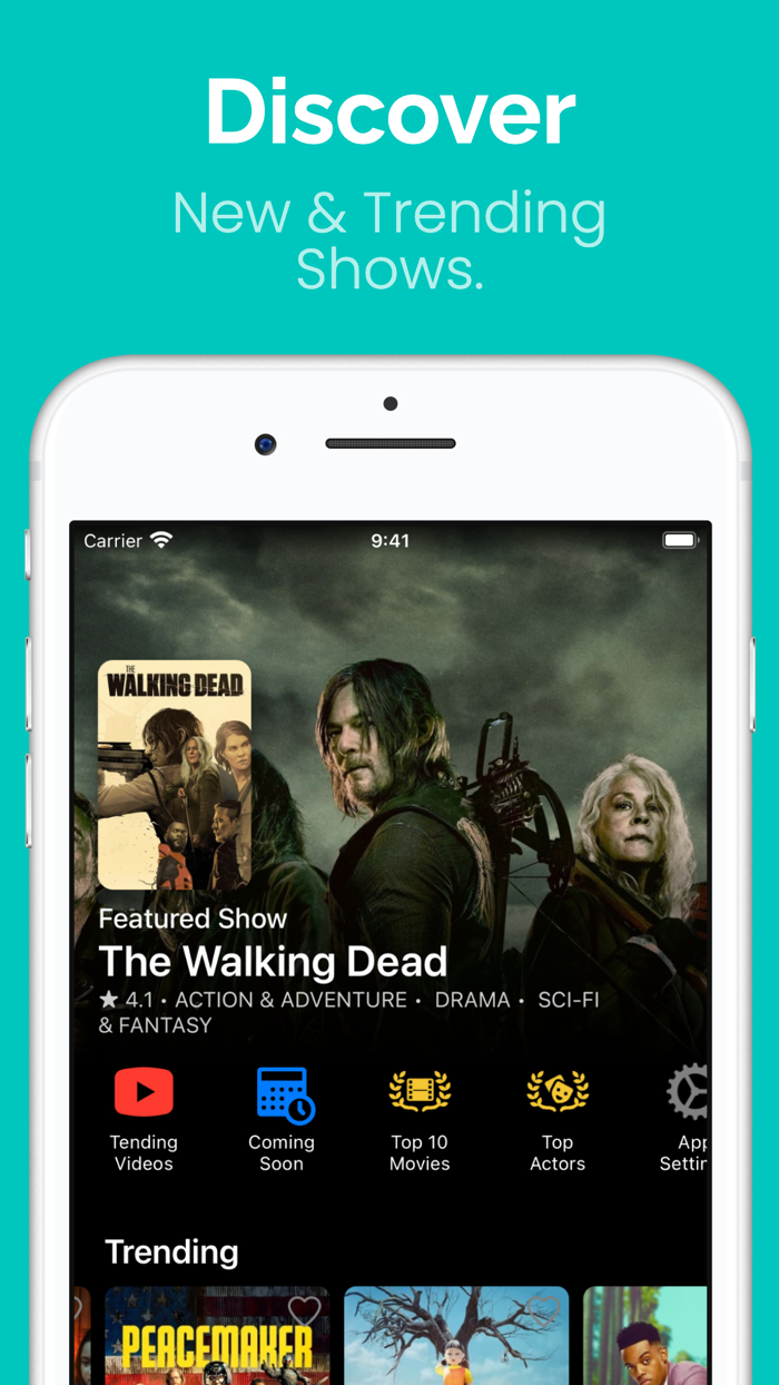 Shows Discover and Track Series