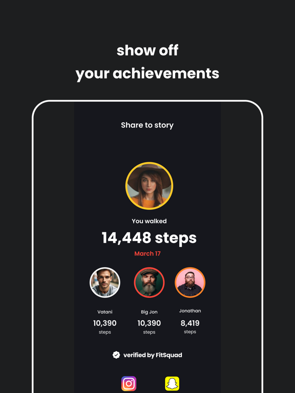 Fitsquad: compete with friends