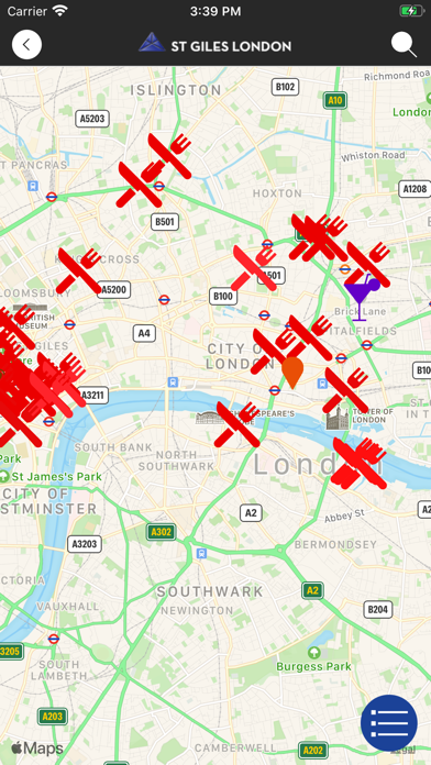 St Giles Hotel London Screenshot