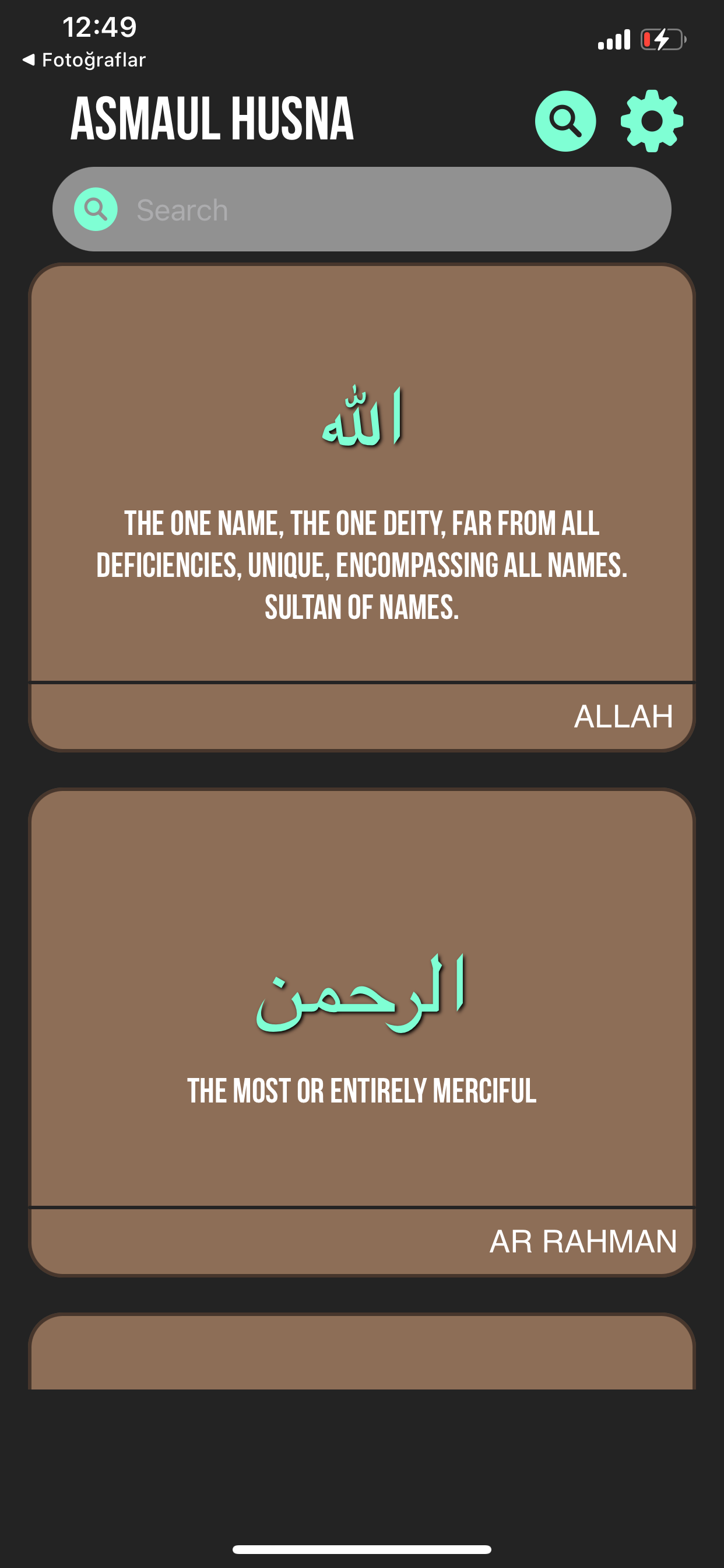 Asmaul Husna : Dhikrmatic
