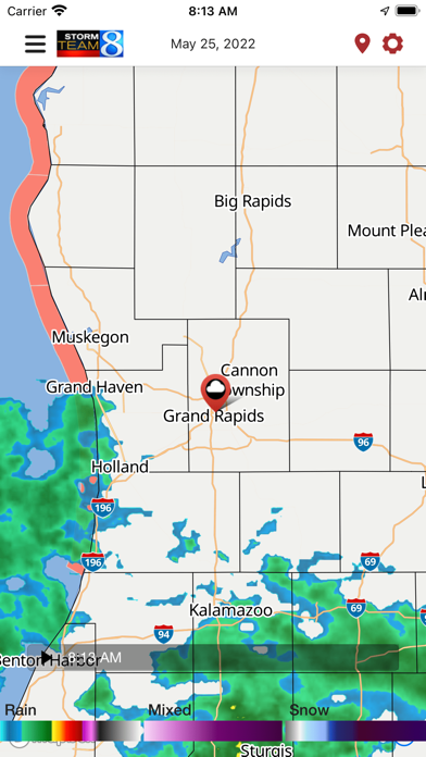 Storm Team 8 - WOODTV8 Weather Screenshot