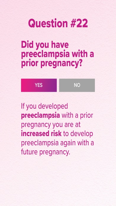 Is my pregnancy high risk? Screenshot