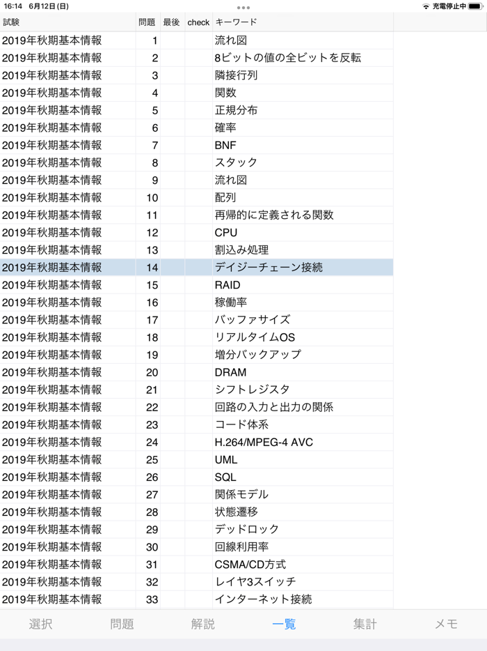 基本情報技術者試験対策