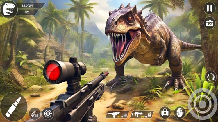 Wild Dinosaur Shooting Clash