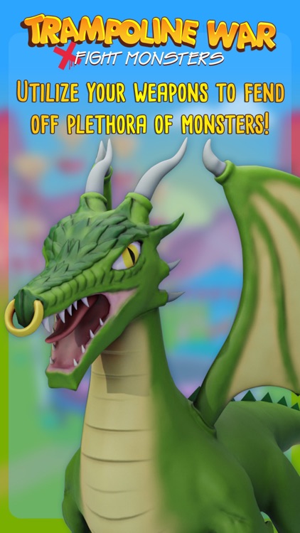 Trampoline War : Fight Monster