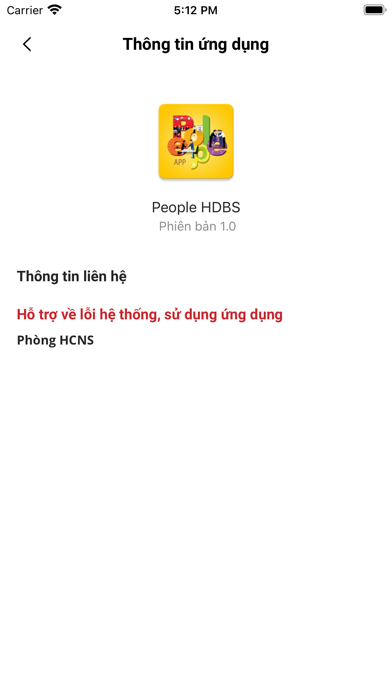 People HDBS Screenshot