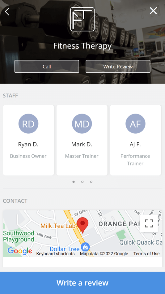 #1. Fitness Therapy (iOS) De: Fitness Therapy LLC