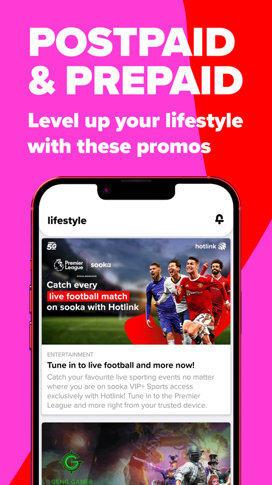 #6. Hotlink (iOS) 由: Maxis Mobile