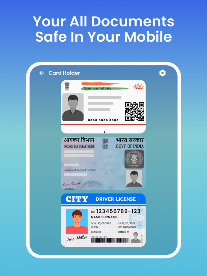 Credit Debit Gift Card Wallet