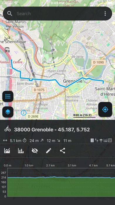 Screenshot #1 pour Alpi Maps