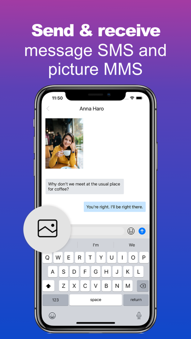 Text App: Now Call + Textingのおすすめ画像1