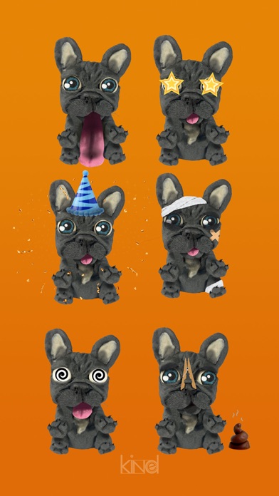 Frenchie Emojis Screenshot