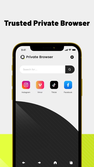 Fast Browser - Private Searchのおすすめ画像1