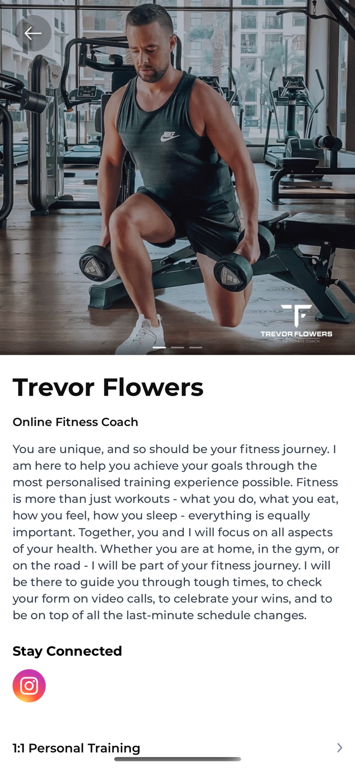 Trevor Flowers Online Coaching