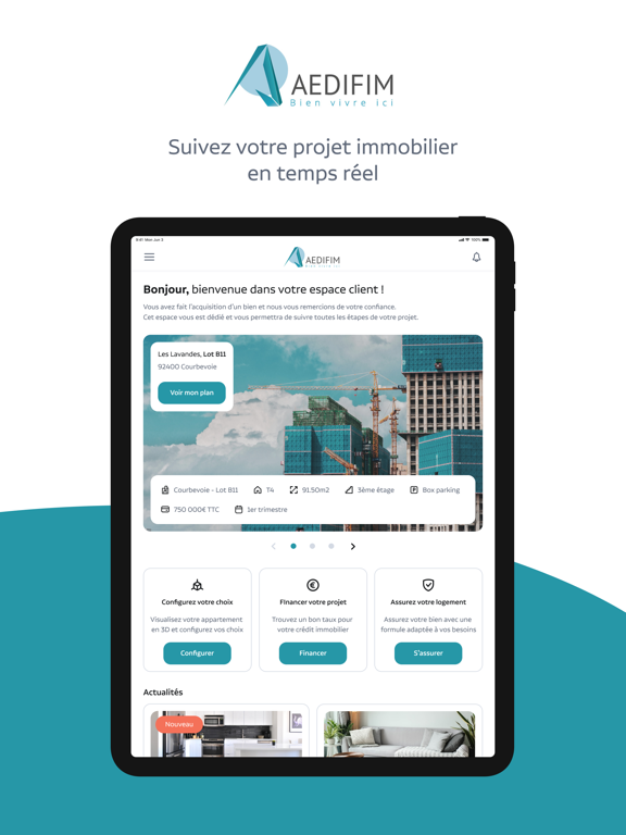 Screenshot #4 pour AEDIFIM - Espace client