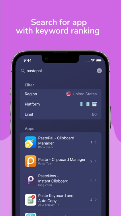 ASO Keywords - Shipmunk
