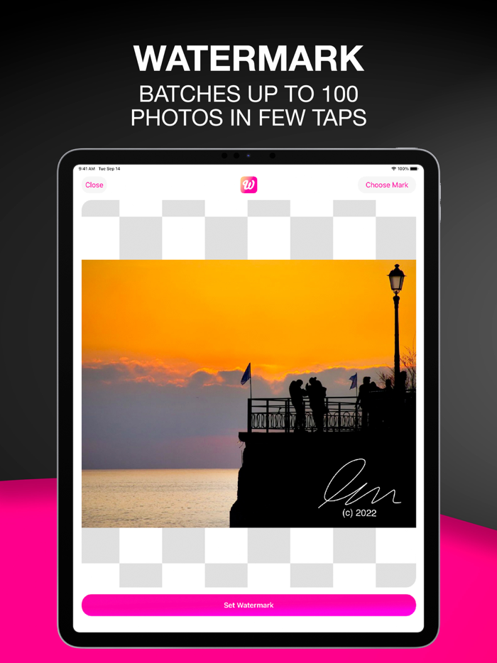 Batch Watermark Photos and Logo