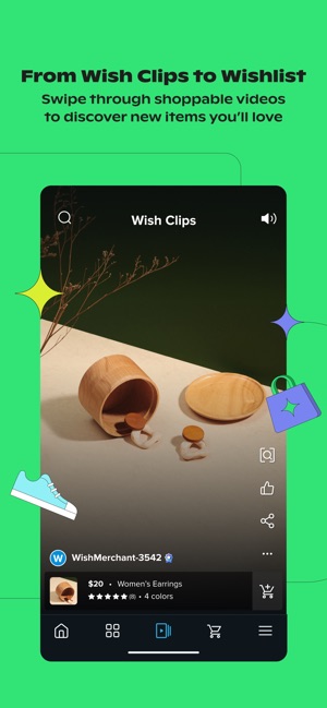 Wish - Acheter en s'amusant dans l'App Store