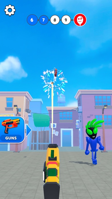 Crush Balloon Shooting Game Screenshot