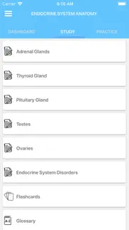 learn endocrine system iphone screenshot 3