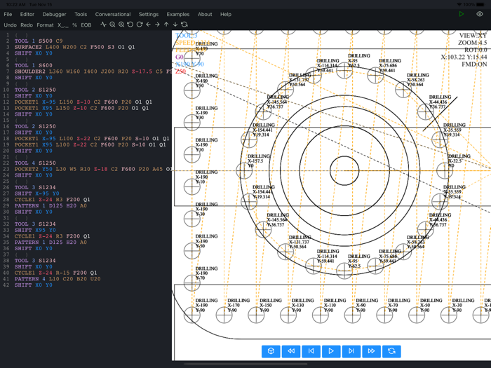 Macro Simulator CNC Conv