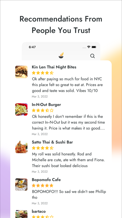Feast - Food with Friends Screenshot