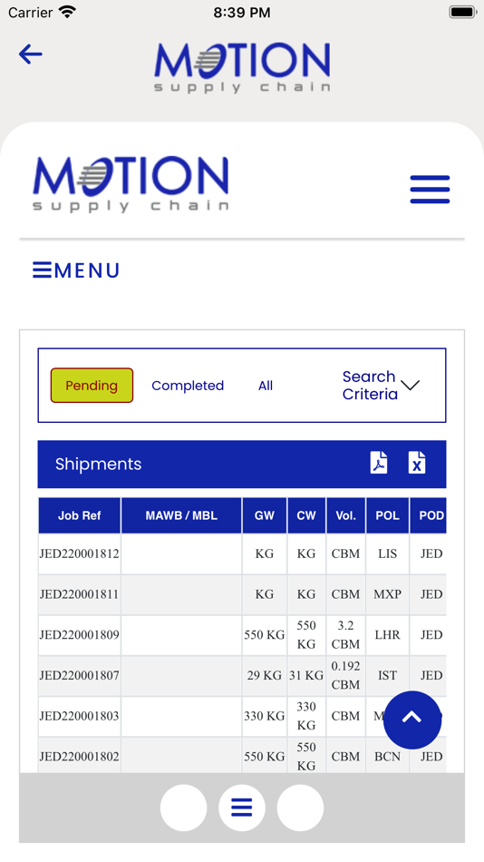 #8. MOTION Supply Chain - Customer (iOS) 由: Imad Ayoub