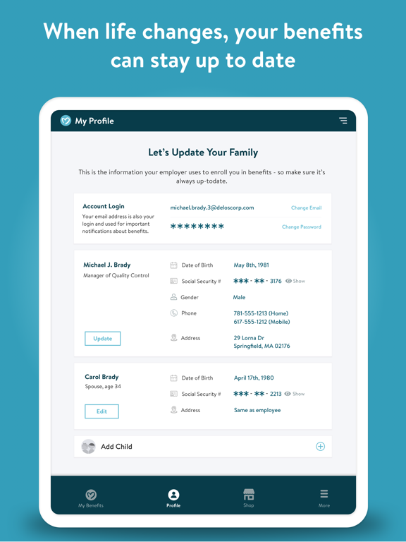 Maxwell Health Mobile iPad screenshot 3 - Health & Fitness app