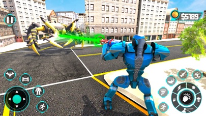Robot Battle Transform Game Screenshot