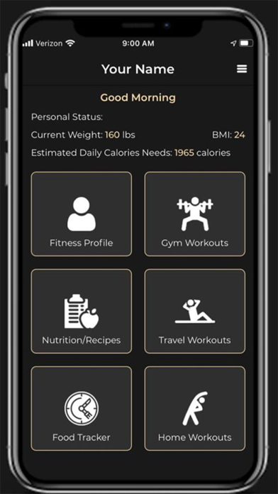 REACH Fitness and Nutrition Screenshot