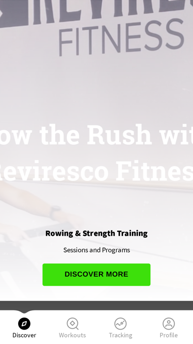 Reviresco Fitness Screenshot