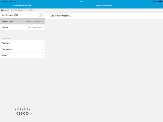 Screenshot #5 pour Cisco Secure Client