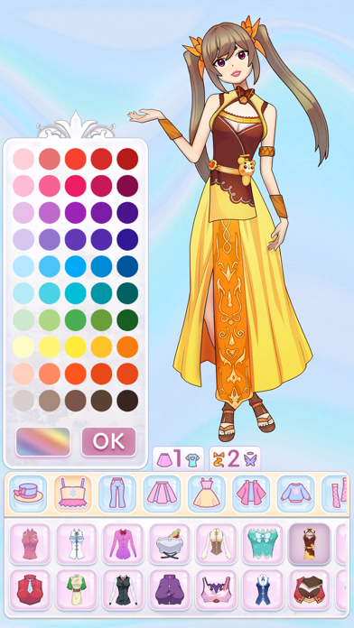 Anime Dress Up Games: Moe Doll Screenshot